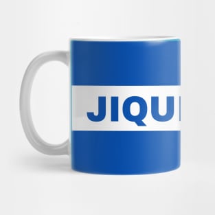 Jiquilisco City in El Salvador Flag Colors Mug